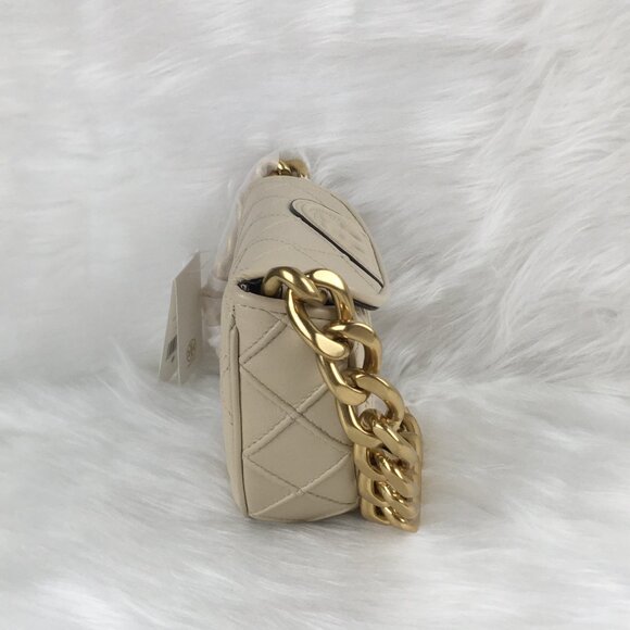 NEW TORY BURCH Fleming Crescent Bag-Authentic - Picture 4 of 12